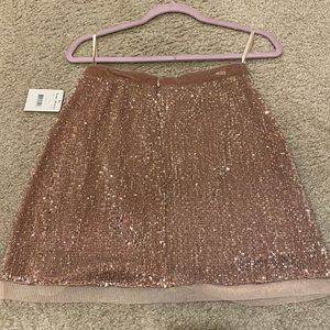 Free People Sequin Skirt